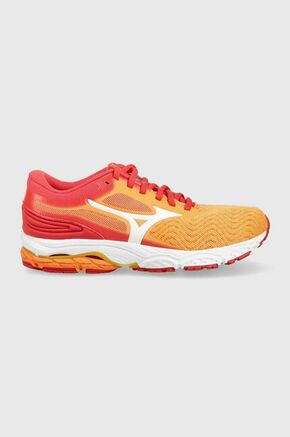 Tekaški čevlji Mizuno Wave Prodigy 4 oranžna barva - oranžna. Tekaški čevlji iz kolekcije Mizuno. Model dobro stabilizira stopalo in ga dobro oblazini.