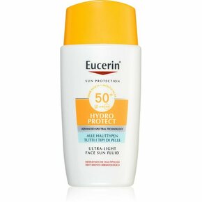 Eucerin Sun Hydro Protect Ultra-Light Face Sun Fluid zaščita pred soncem za obraz 50 ml za ženske