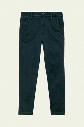 Jack &amp; Jones hlače - mornarsko modra. Hlače iz kolekcije Jack &amp; Jones. Model izdelan iz enobarvne tkanine.