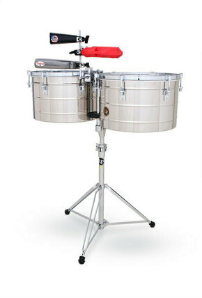 Timbale Tito Puente Thunder Latin Percussion - Timbale z bronastim ogrodjem (LP258-BZ)
