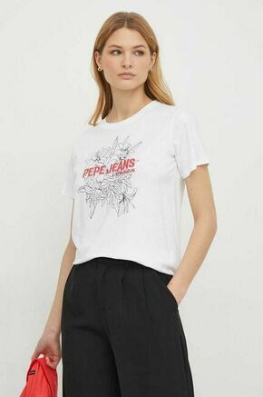 Bombažna kratka majica Pepe Jeans Ines ženska