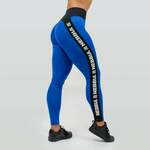 Nebbia High Waisted Side Stripe Leggings Iconic Blue M Fitnes hlače