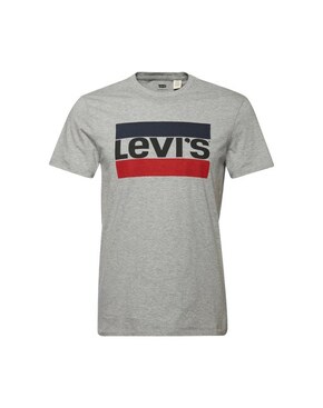 Levi's t-shirt - siva. T-shirt iz kolekcije Levi's. Model izdelan iz pletenine s potiskom.