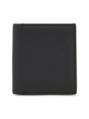 Calvin Klein Moška denarnica Ck Set Trifold 6Cc W/Coin K50K510887 Črna