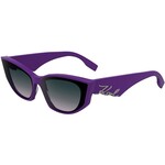 Karl Lagerfeld KL6162S 541 ONE SIZE (64) Vijolična/Modra
