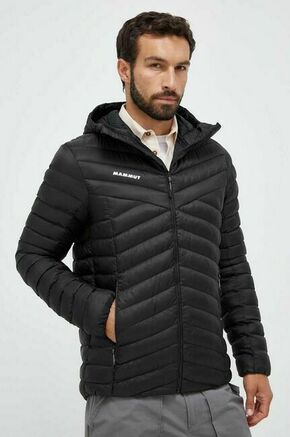 Športna jakna Mammut Albula IN Hooded črna barva - črna. Športna jakna iz kolekcije Mammut. Delno podložen model