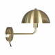 Zlata stenska svetilka Leitmotiv Bonnet, višina 25 cm