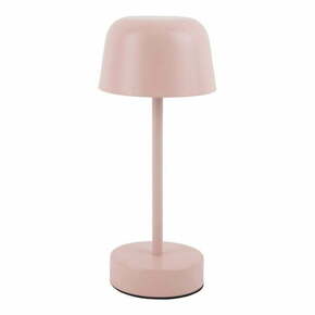 Svetlo rožnata LED namizna svetilka (višina 28 cm) Brio – Leitmotiv