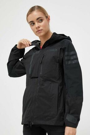 Outdoor jakna adidas TERREX Xploric črna barva - črna. Outdoor jakna iz kolekcije adidas TERREX. Nepodložen model