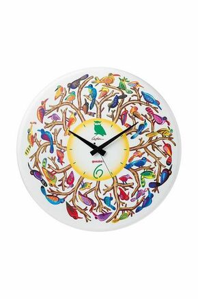 Stenska ura Guzzini Nature Time - pisana. Stenska ura iz kolekcije Guzzini. Model izdelan iz umetne snovi.