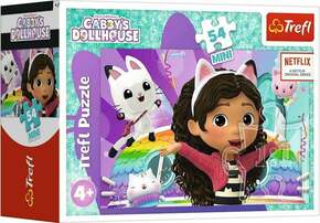 Trefl Puzzle 54 Mini - S Gabby je vždy zábava / Universal Gabby's Dollhouse