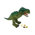 Unikatoy Dinozaver + jajca, 50 cm, baterije (25355)