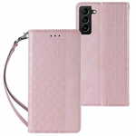 MG Magnet Strap knjižni usnjeni ovitek za Samsung Galaxy A23 5G, roza