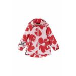 Otroška jakna Reima Anise roza barva - roza. Otroška jakna iz kolekcije Reima. Prehoden model, izdelan iz vzorčastega materiala. Trpežen model, ki je idealen za slabe vremenske razmere.
