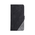 Chameleon Samsung Galaxy S21 FE - Preklopna torbica (WLGO-Lines) - črna