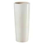 BigBuy Vaza 16,5 x 16,5 x 40,5 cm Keramika Bež