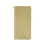 Chameleon Apple iPhone X / XS - Preklopna torbica (WLGO-Butterfly) - zlata