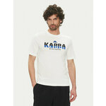 Kappa Majica 351U8KW 001 Bela Regular Fit