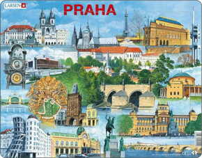LARSEN Puzzle Praga 66 kosov