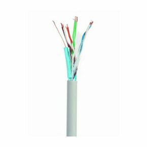 Gembird gembird omrežni kabel fpc-5004e-l/100 (f/ftp; 100m; kat. 5e; siva barva)