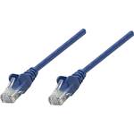 Intellinet UTP mrežni kabel, CAT5e, 0.5 m, moder