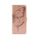 Chameleon Samsung Galaxy A03s - Preklopna torbica (WLGO-Butterfly) - roza-zlata