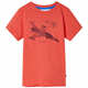 vidaXL Otroška majica s kratkimi rokavi svetlo rdeča 104