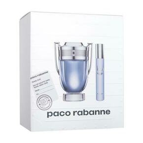 Paco Rabanne Paco Rabanne Invictus Set toaletna voda 100 ml + toaletna voda 20 ml za moške