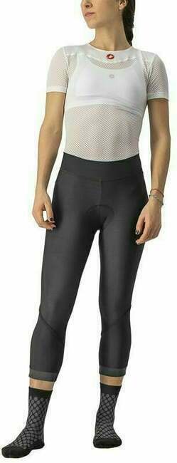 Castelli Velocissima Thermal Knicker Black/Black Reflex XL Kolesarske hlače