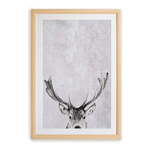 Stenska slika v okvirju Surdic Deer 35 x 45 cm