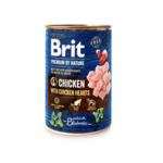 Brit Premium by Nature piščanec s srčki - 400 g
