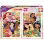 Educa Puzzle Disneyjeve princese 2x500 kosov