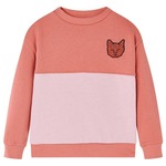 vidaXL Otroška majica rožnata 116
