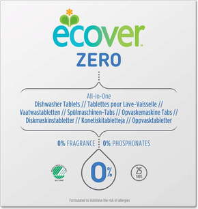 Ecover ZERO All-in-One tablete za pomivalni stroj - 500 g