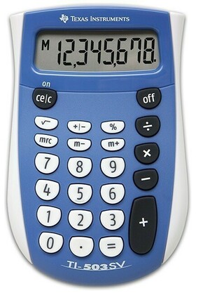 Kalkulator texas ti-503 sv