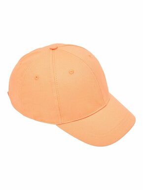 Bombažna kapa Name it - oranžna. Kapa s šiltom vrste baseball iz kolekcije Name it. Model izdelan iz enobarvne tkanine.