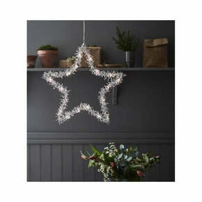 Božična svetlobna dekoracija v srebrni barvi ø 46 cm Tangle – Markslöjd