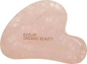 "Evolve Organic Beauty Rose Quartz Gua Sha - 1 k."