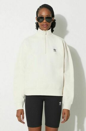 Pulover adidas Originals Essentials Halfzip Sweatshirt ženski