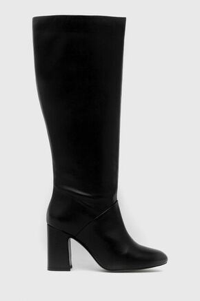 Usnjeni elegantni škornji Sisley ženski