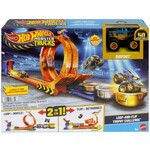 Hot Wheels proga za pošastne tovornjake z zanko in bigfootom