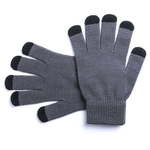 WEBHIDDENBRAND rokavice za zaslone na dotik, sive, uni