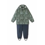 Otroška jakna Reima Vesi zelena barva - zelena. Otroška jakna iz kolekcije Reima. Podložen model, izdelan iz vzorčastega materiala.