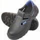 LAHTI PRO zaščitne sandale, usnje, črno-modra, 39, L3060939