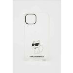 Etui za telefon Karl Lagerfeld iPhone 14 Plus 6,7" prozorna barva - transparentna. Etui za telefon iz kolekcije Karl Lagerfeld. Model izdelan iz plastike.