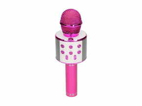 Alum online Brezžični karaoke mikrofon WS 858 - roza