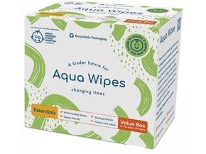 Aqua Wipes Robčki 100 % razgradljivi