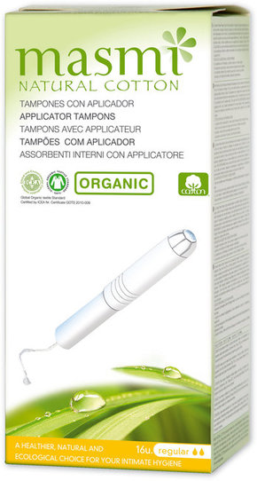 "masmi Bio-tamponi + aplikator - Regular"