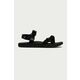 Jack Wolfskin sandali Outfresh - črna. Sandali iz kolekcije Jack Wolfskin. Model izdelan iz tekstilnega materiala.