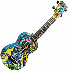 Mahalo MA1GR Art II Series Soprano ukulele Graffiti